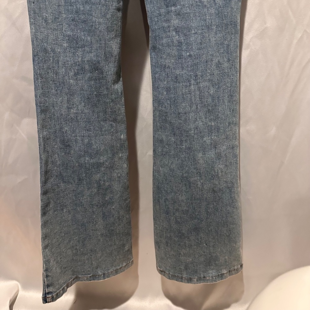 Denim Corset Bustier Jump Suit Size Small - Picture 5 of 6